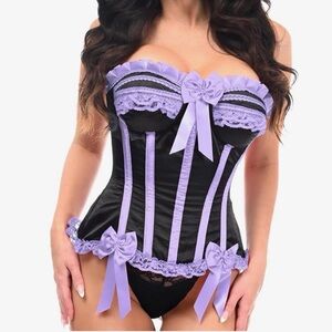 Daisy Corsets Striped Corset Top/Lingerie/Costume/Burlesque/Plus Size: 3XL